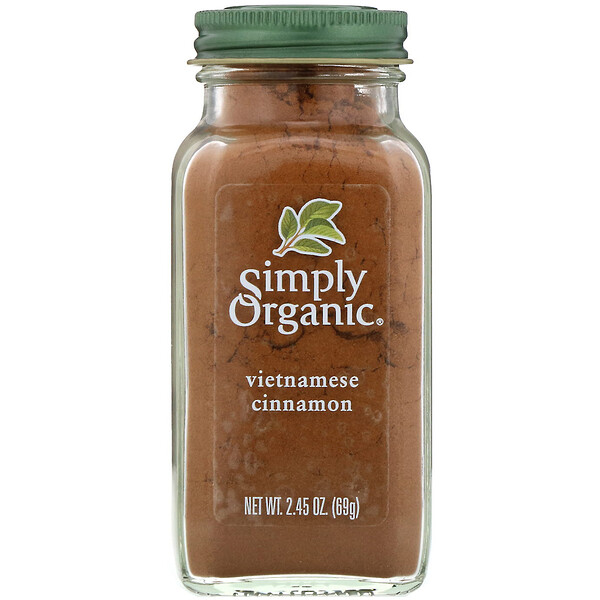 Simply Organic, ベトナム産シナモン、69g（2.45oz）