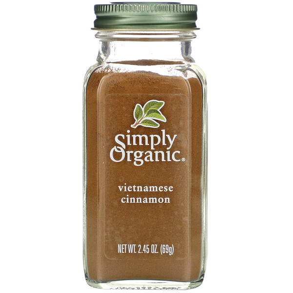 Simply Organic, ベトナム産シナモン、69g（2.45oz）