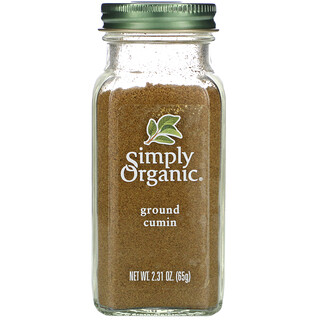 Simply Organic, 有機小茴香粉末，2.31盎司（65克）