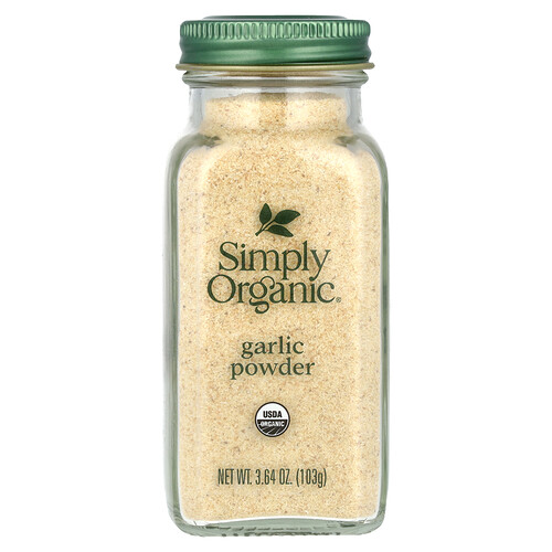 Simply Organic Garlic Powder, 3.64 oz (103 g)
