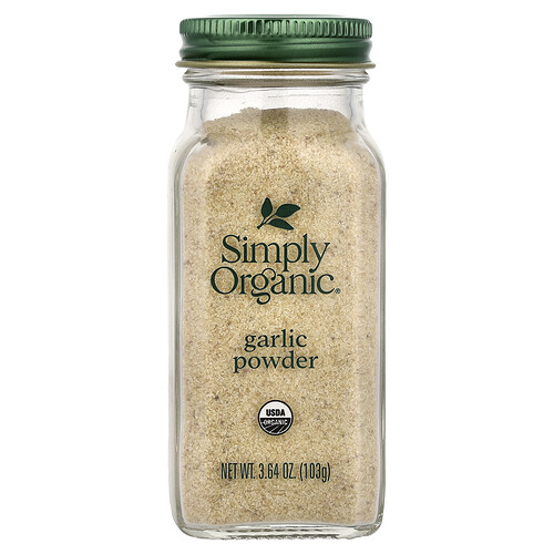 Simply Organic, Ajo en polvo, 103 g (3,64 oz)