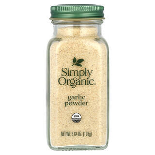 Simply Organic, Garlic Powder, 3.64 oz (103 g)