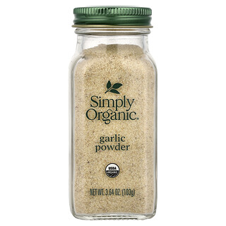 Simply Organic, Garlic Powder, 3.64 oz (103 g)