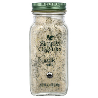 Simply Organic, Garlic Salt, 4.7 oz (133 g)