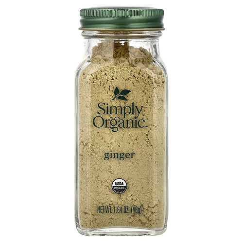 Simply Organic, Ginger, 1.64 oz (46 g)