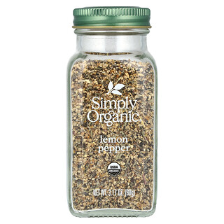 Simply Organic, Citroenpeper, 90 g
