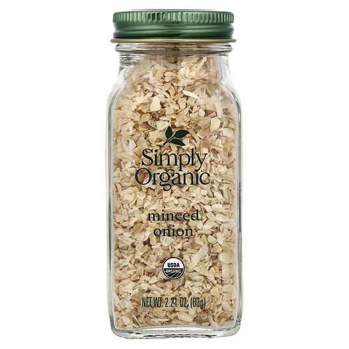 Simply Organic, Minced Onion, 2.21 oz (63 g)
