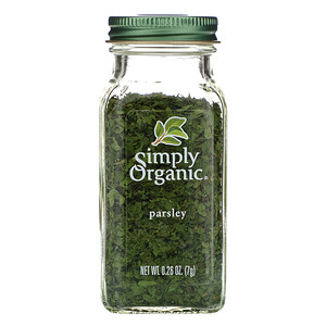 Симпли Органик, Parsley, 0.26 oz (7 g) отзывы покупателей