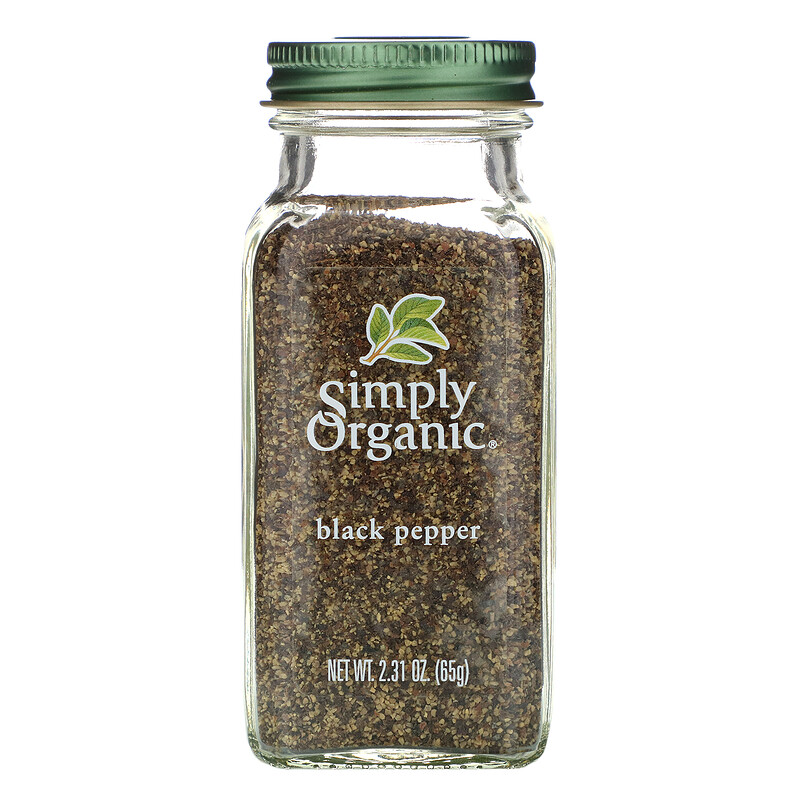 Simply Organic, Black Pepper, 2.31 oz (65 g) iHerb