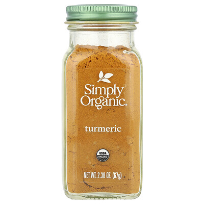 Simply Organic, Turmeric, 2.38 oz (67 g)