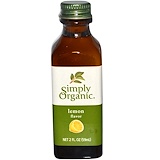 Simply Organic, Лимонный ароматизатор, 2 жидких унций (59 мл) отзывы