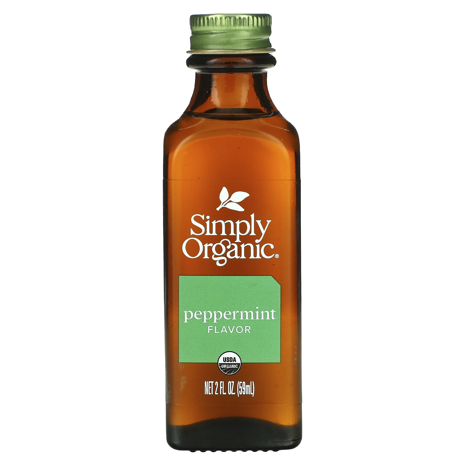 ペパーミントフレーバー、 2液量オンス (59 ml)