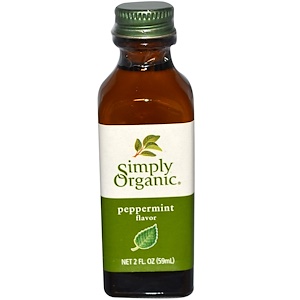 Simply Organic, Экстракт перечной мяты, 2 жидкие унции (59 мл)