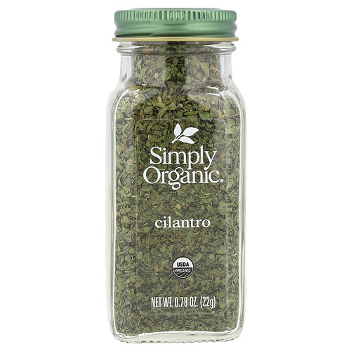 Simply Organic Cilantro, 0.78 oz (22 g)