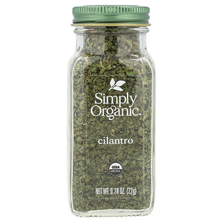 Simply Organic, Cilantro, 22 g (0,78 oz)
