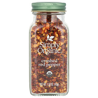 Simply Organic, Drvená červená paprika, 45 g