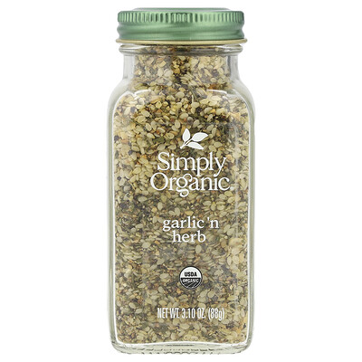 Simply Organic  Garlic 'N Herb  3.1 oz (88 g)
