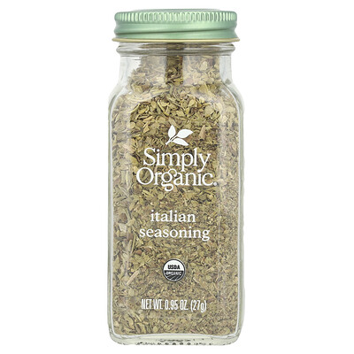 Simply Organic  Italian Seasoning  0.95 oz (27 g)