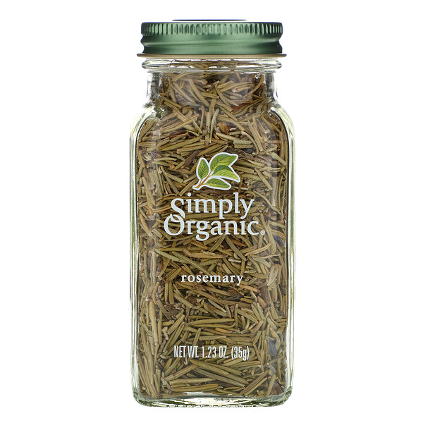 Simply Organic, Rosemary, 1.23 oz (35 g)