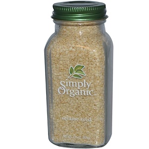 Отзывы о Симпли Органик, Sesame Seed, 3.7 oz (105 g)