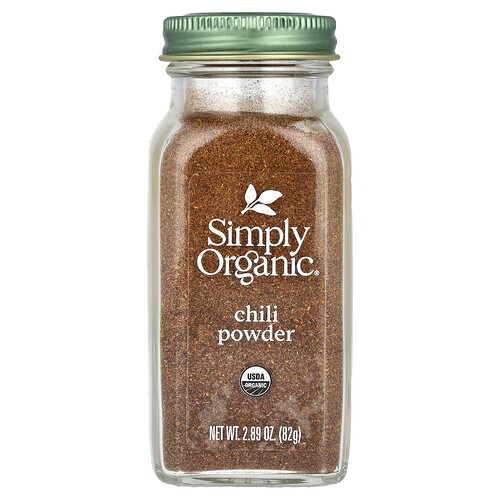 Simply Organic, Chilipulver, 2,89 oz (82 g)