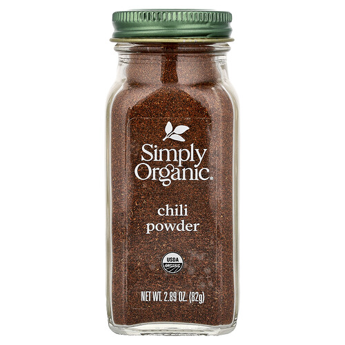 Simply Organic, Chili en Polvo, 2.89 oz (82 g)
