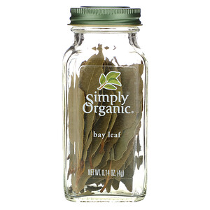 Симпли Органик, Bay Leaf, 0.14 oz (4 g) отзывы покупателей