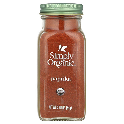 Simply Organic  Paprika  2.96 oz (84 g)