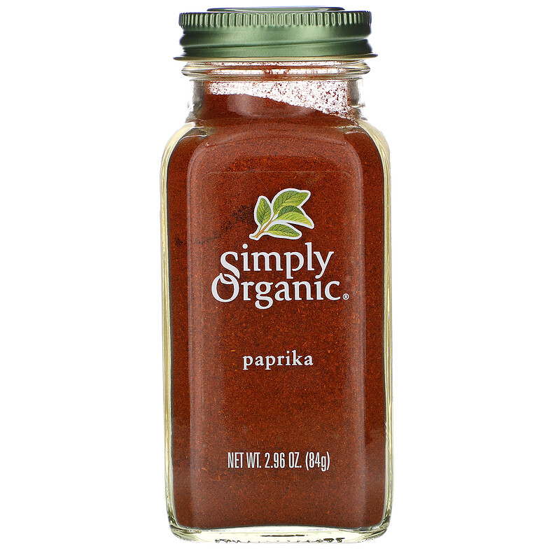 Simply Organic, Paprika, 2.96 oz (84 g) iHerb
