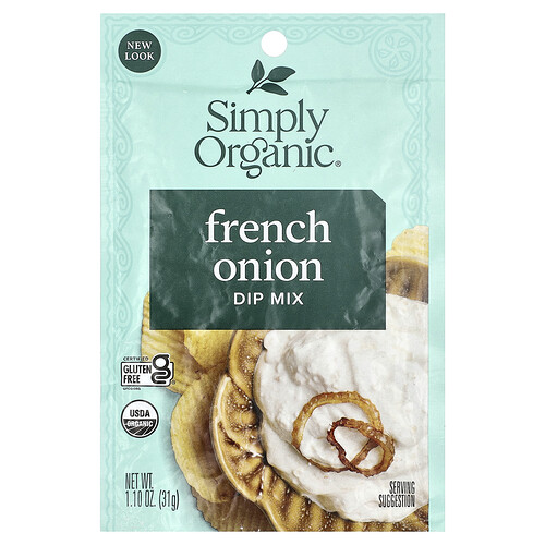 Simply Organic French Onion Dip Mix | 1.10 oz Package