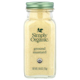 Simply Organic, Ground Mustard, 2.65 oz (75 g)