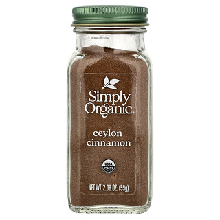 Simply Organic, Ceylon Cinnamon, 2.08 oz (59 g)
