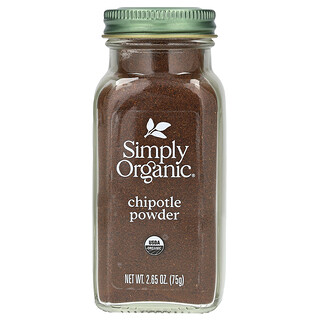Simply Organic, Luomu chipotle-jauhe, 75 g