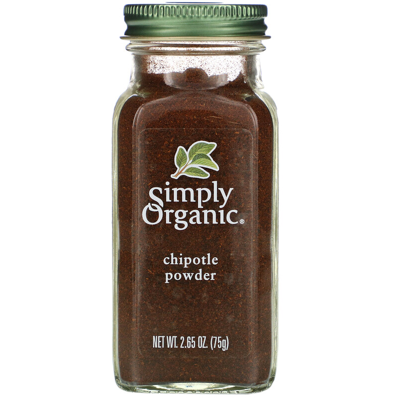 Simply Organic, オーガニックチポトレパウダー、 2.65 oz (75 g) - iHerb