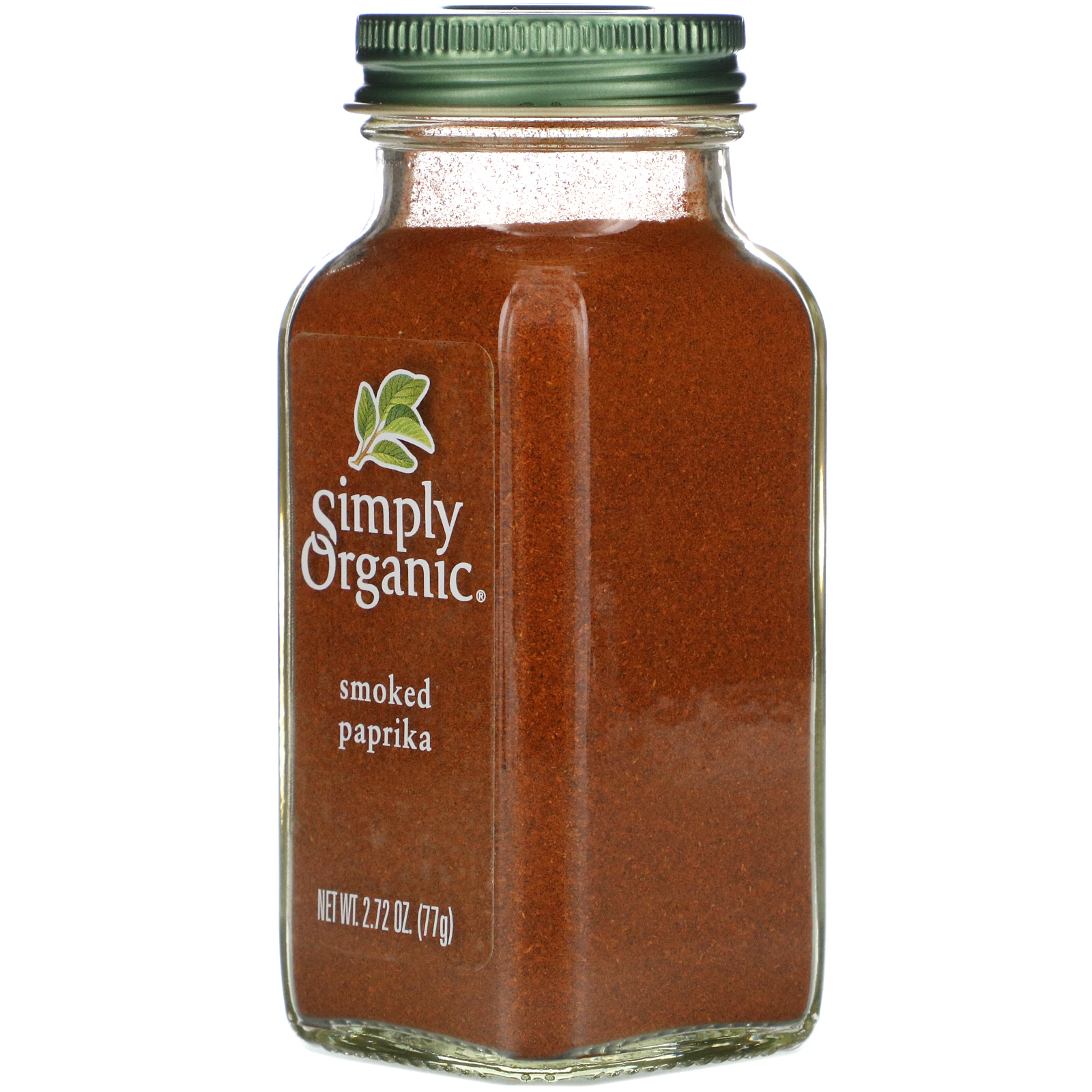 市場 送料無料 Organic シンプリーオーガニック Certified Simply Ground Puprika