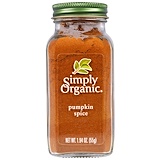 Simply Organic, Тыквенная приправа, 1,94 унции (55 г) отзывы