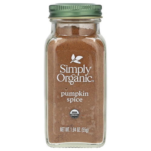 Simply Organic, Especia de calabaza, 55 g (1.94 oz)