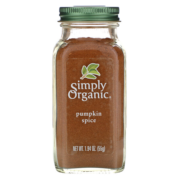 Simply Organic, パンプキンスパイス、1.94 oz (55 g)