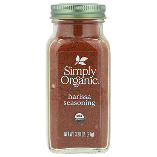 Simply Organic, Tempero de Harissa, 3,20 oz (91 g)