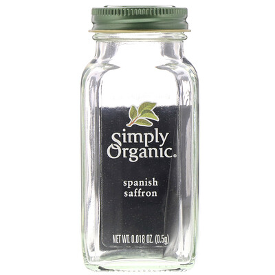 

Simply Organic Испанский шафран, 0,5 г