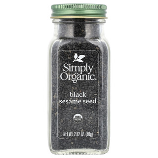 Simply Organic, Black Sesame Seed, 2.82 oz (80 g)