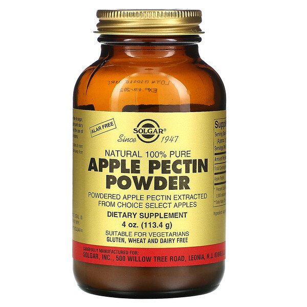Solgar, Apple Pectin Powder, 4 oz (113.4 g) iHerb