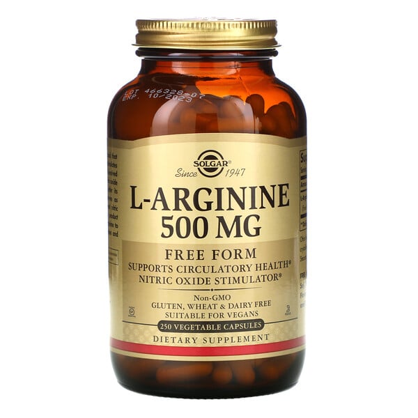 Now-Foods-L-Arginine-500-mg-250-Capsules - Afora.blog