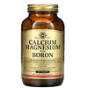 Solgar, Calcium Magnesium Plus Boron, 250 Tablets