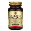 Solgar, Chelated Manganese, 100 Tablets