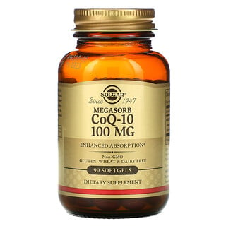 Solgar, Megasorb CoQ-10, 100 mg, 90 Softgels