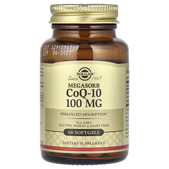 Megasorb CoQ-10, 100 мг, 60 капсул