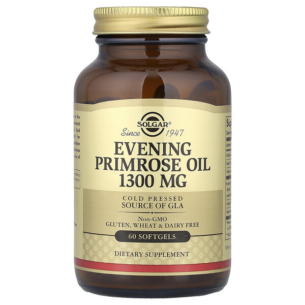 Solgar Evening Primrose Oil, 1,300 mg,  60 Softgels