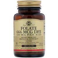 Folic Acid, 400 mcg, 250 Tablets - изображение