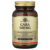 GABA, 500 mg, 50 cápsulas vegetales